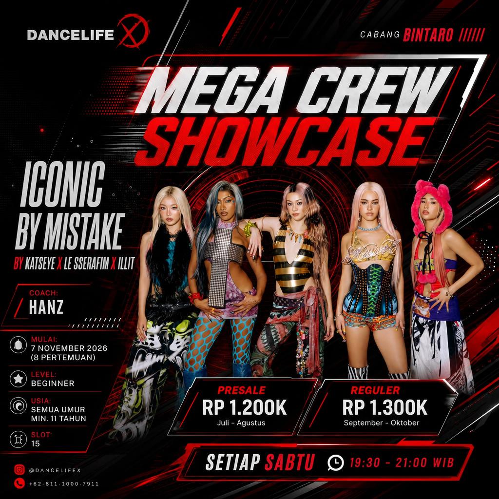 K-POP · ICONIC BY MISTAKE - KATSEYE X LE SSERAFIM X ILLIT · COACH HANZ