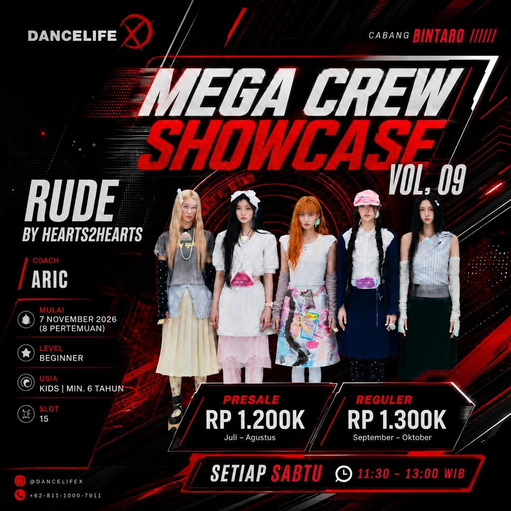 K-POP KIDS · RUDE - HEARTS2HEARTS · Coach Aric